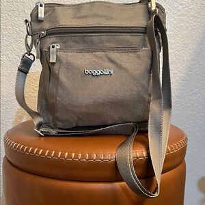 Baggallini Charcoal Crossbody Bag